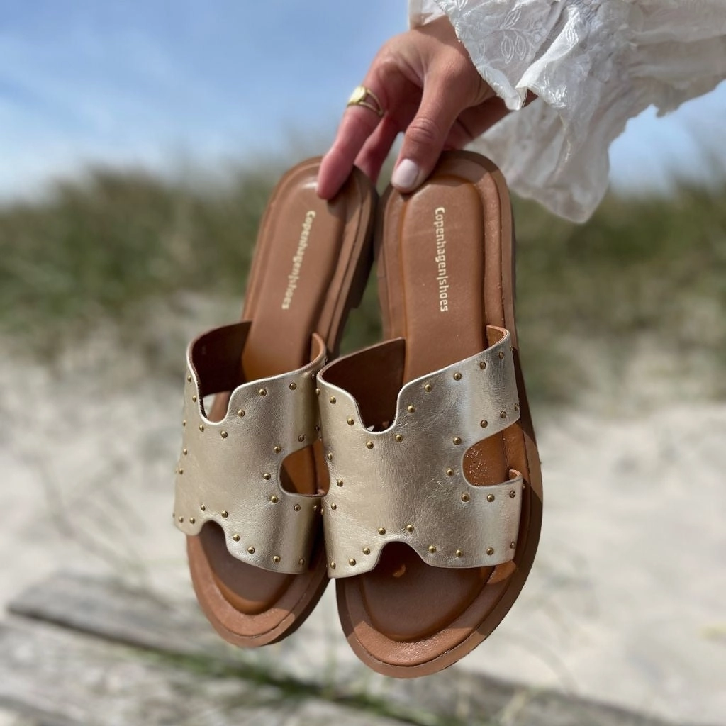 Baur Rieker Sandalen IVY STUDS GOLD - GOLD