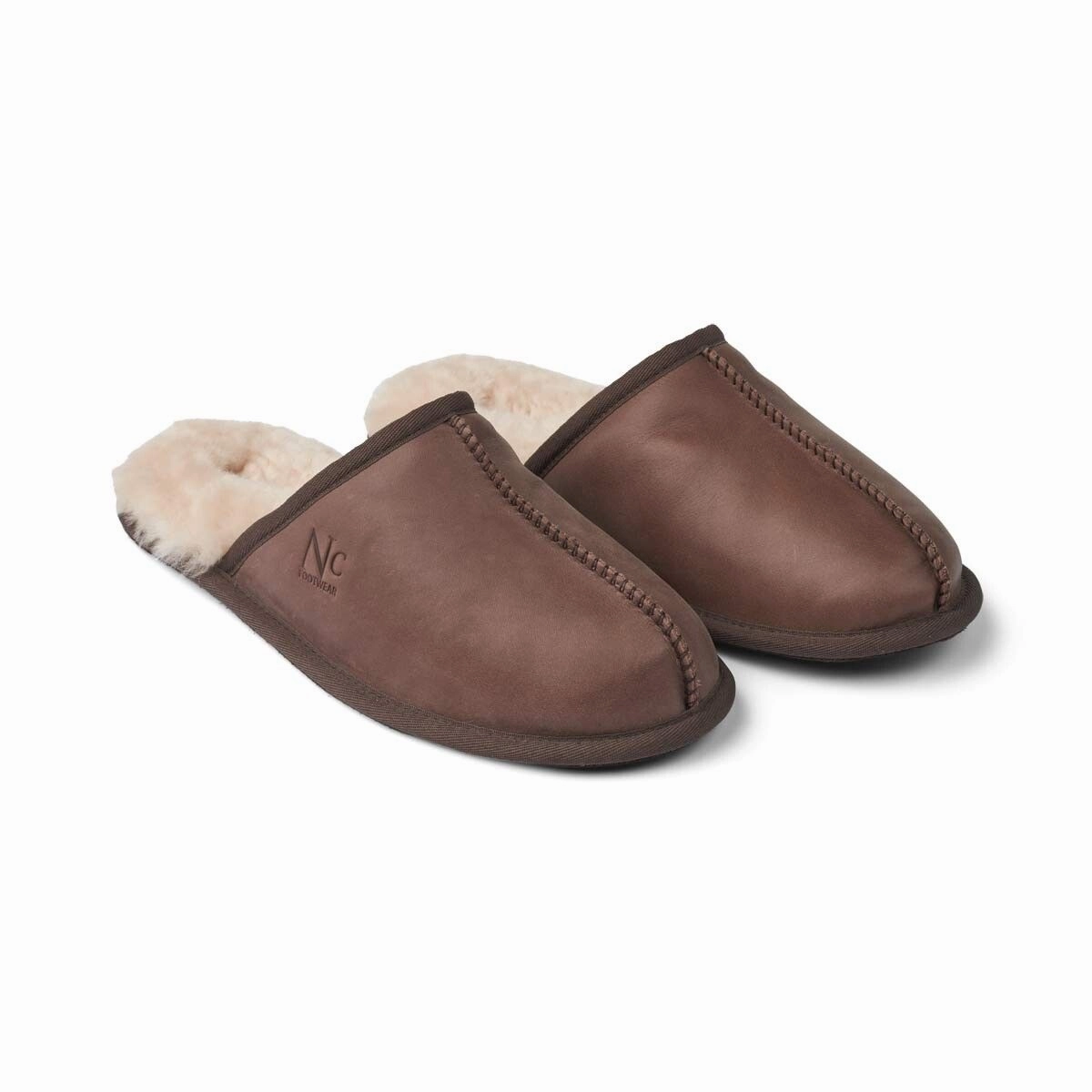 Pantoffeln Leder Geschlossen Pantoffeln fr Herren | Neuseeland | Gre 40-47