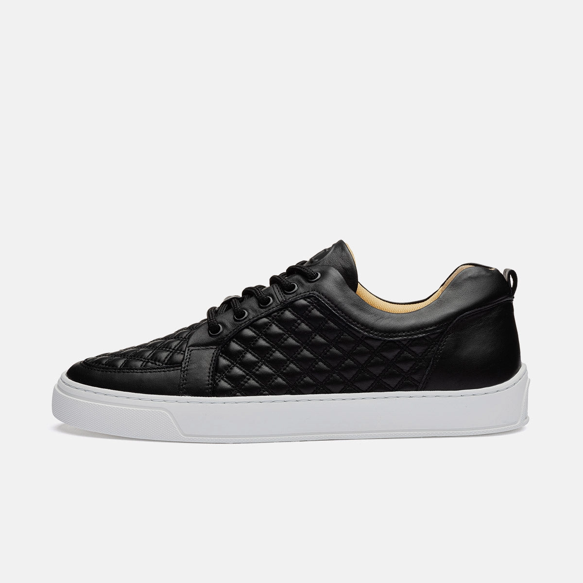 Low Top - Ezio - Double Stitched Black Cloud 5 Waterproof Sneaker