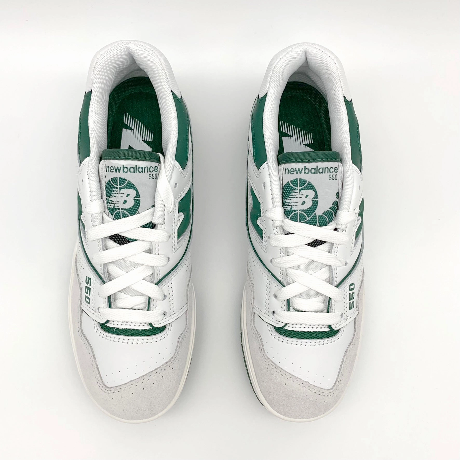 Basketball Shoe Store Online New Balance 550 White Green