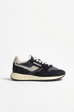 Hallux Sneaker Sneaker Reelwind in Crack White/Schwarz