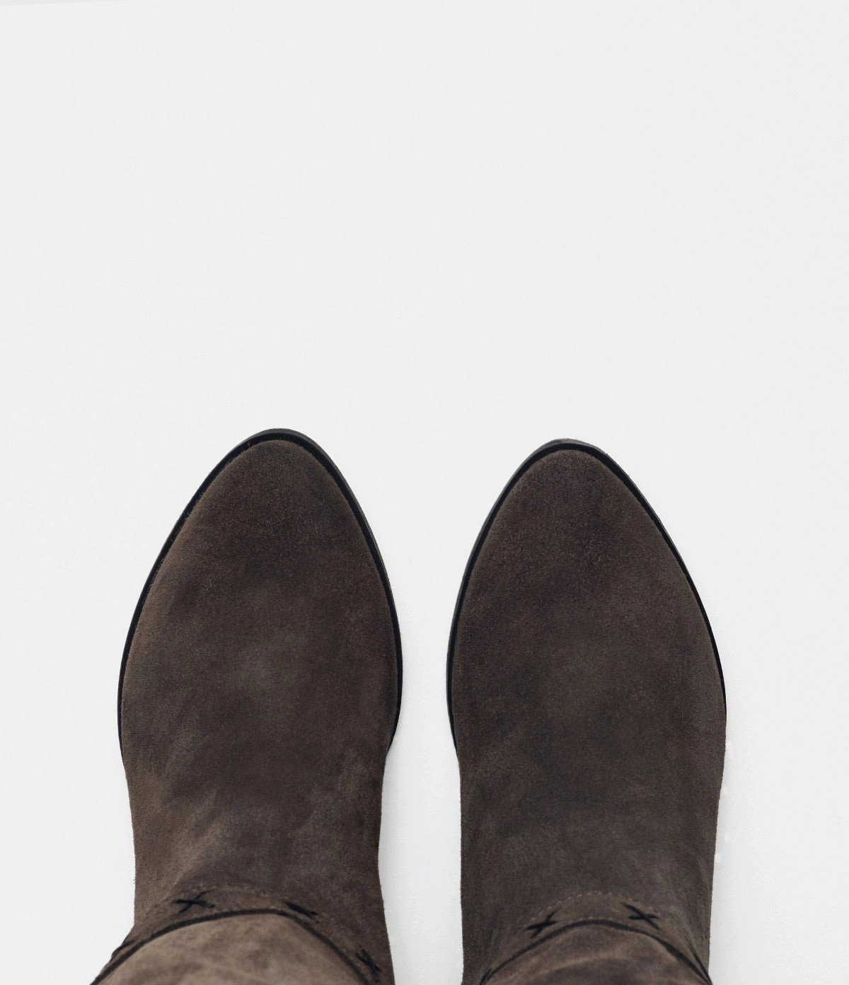 Fransenstiefel Fanny grau St. Ingbert Stiefel Wanderung