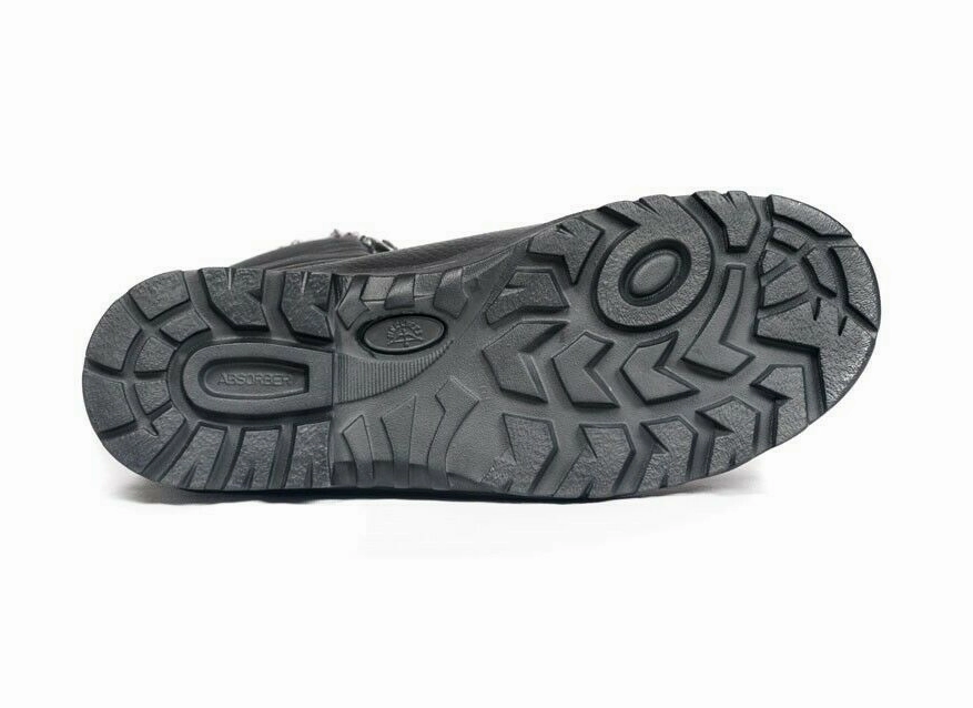 Sicherheitsstiefel/ Arbeitsstiefel gefttert mit Weblammfell Lange Stiefel Bis Knie