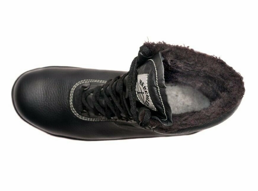 Mango Stiefel Cowboy Sicherheitsstiefel/ Arbeitsstiefel gefttert mit Weblammfell