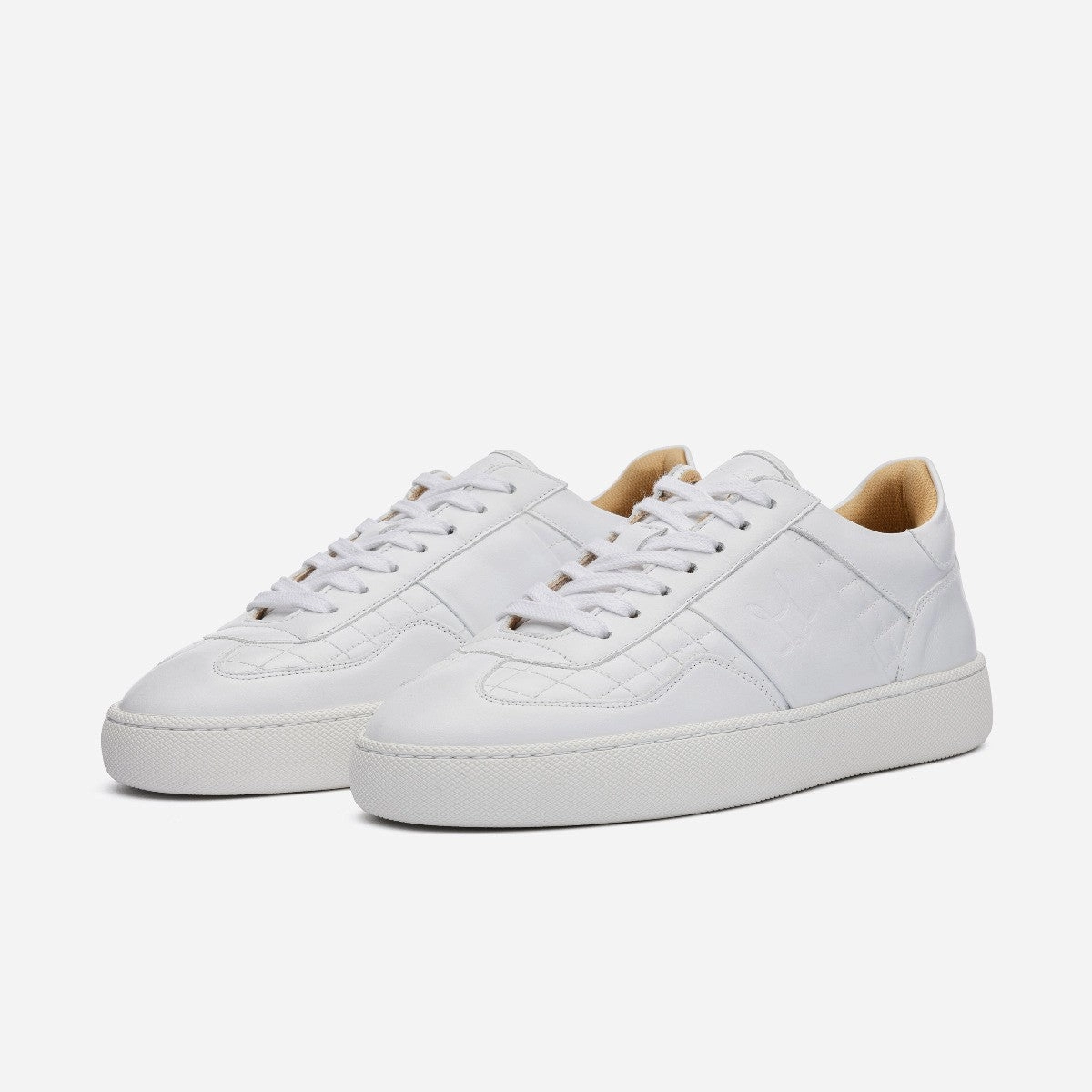 Low Top - Evoke - White Sneaker Babyblau