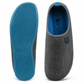 Pantoffeln Torstraße Wool Slipper blau