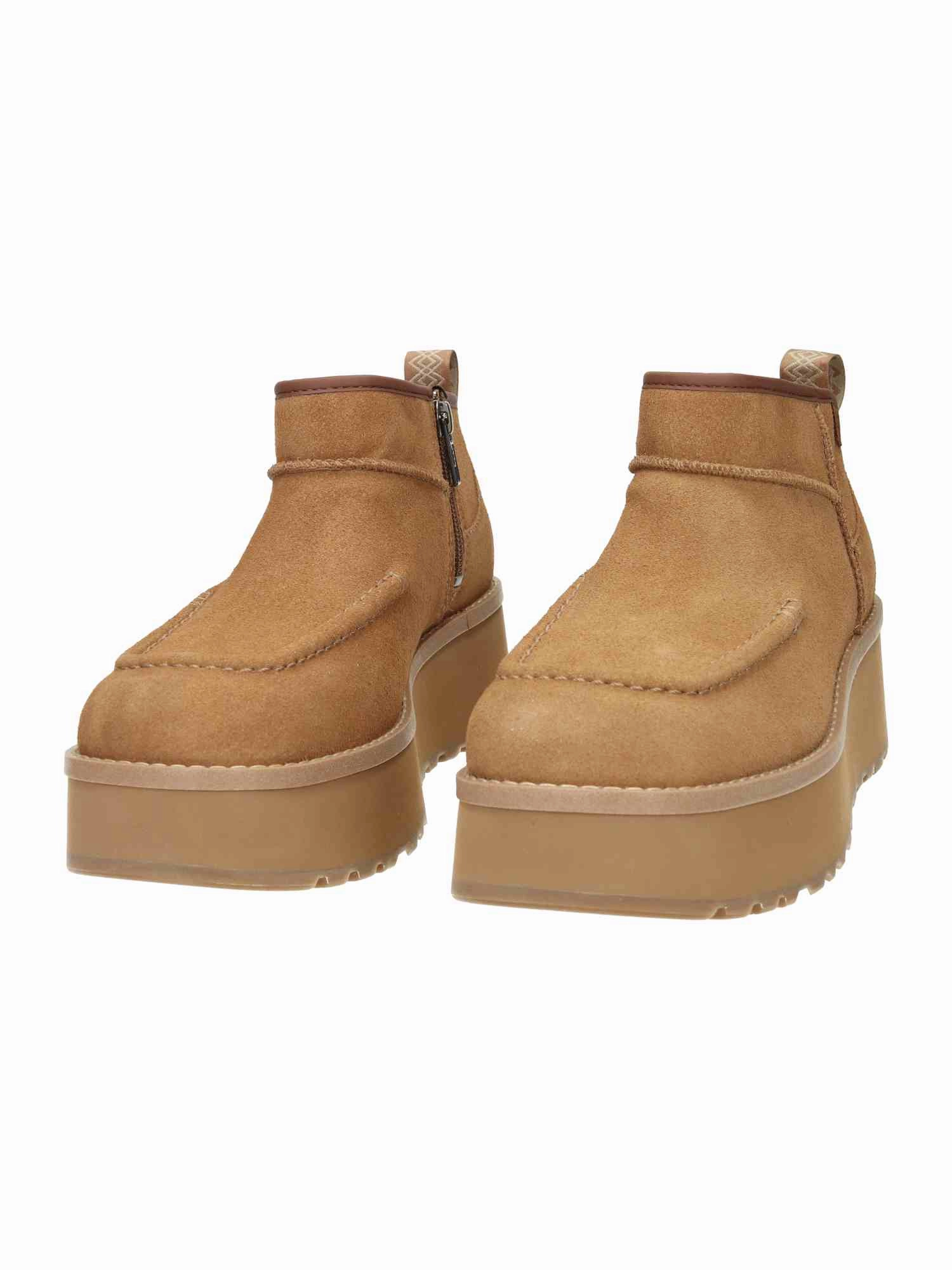 Stiefel Sohle Erneuern W Cityfunc Ultra Mini chestnut