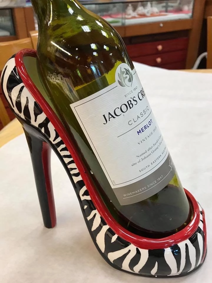 High Heel Wine Caddy 7-3/4 tall High Heels For Dancing
