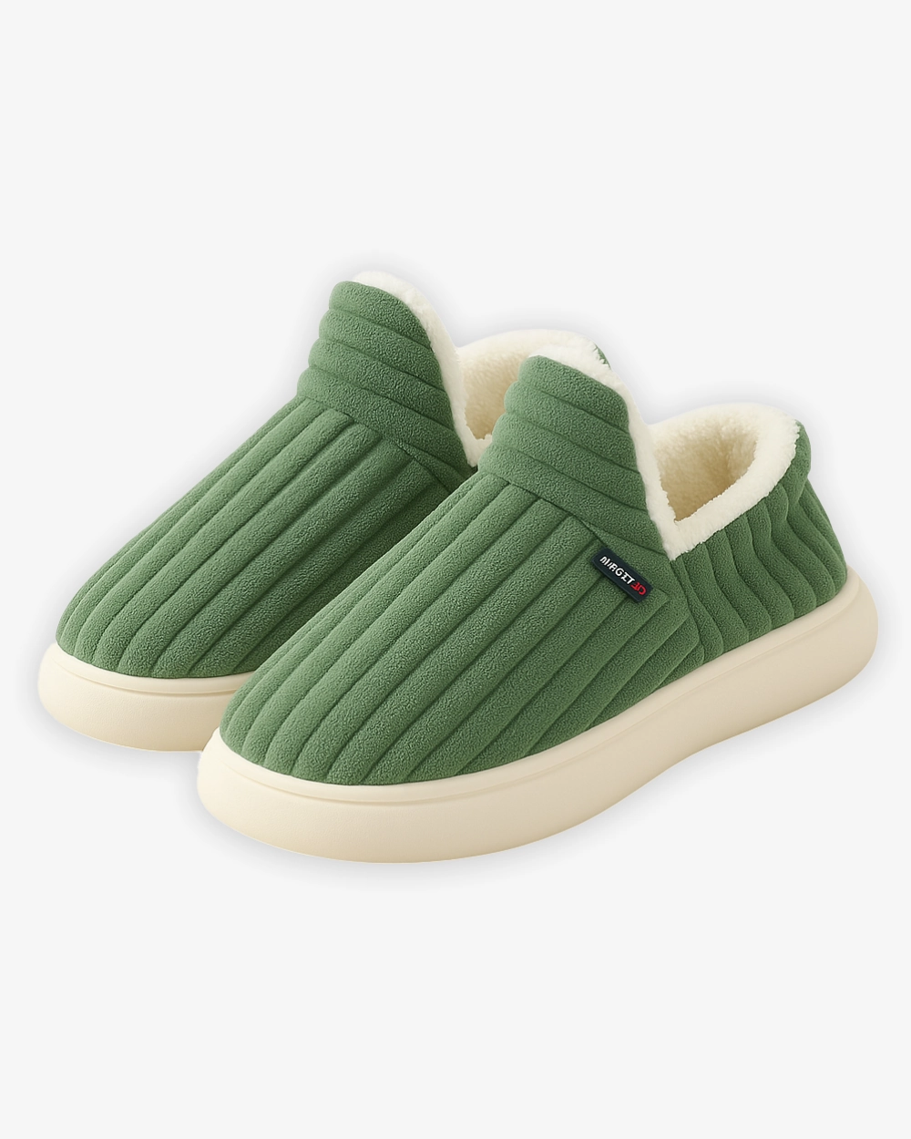 Filzpantoffeln Pantoffeln Walks Geftterte Hausschuhe mit rutschfester Sohle