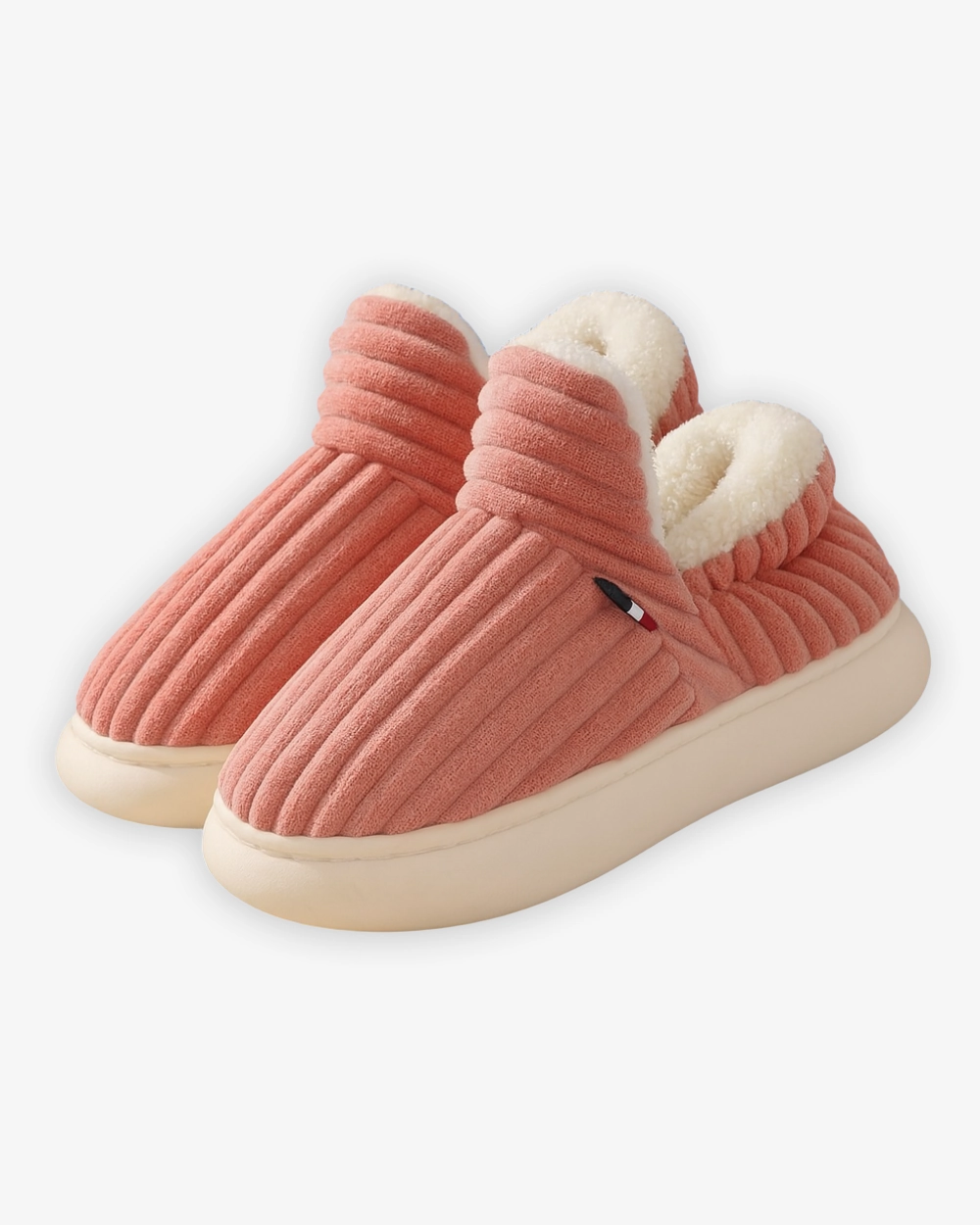 Herren Pantoffeln Bei Aldi Süd Geftterte Hausschuhe mit rutschfester Sohle