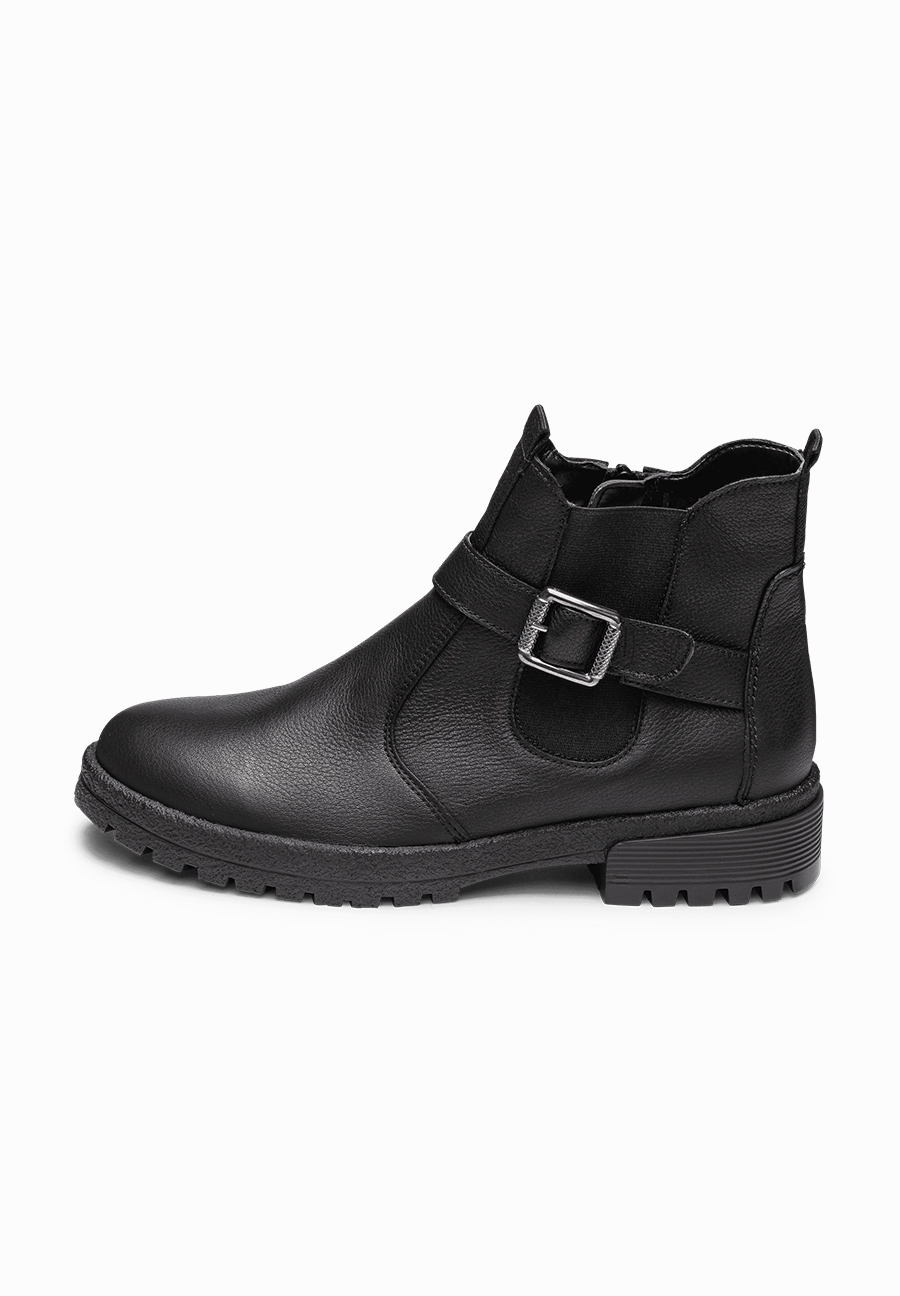 gemtvolle Stiefelette Softnappaleder Stiefeletten Mit Sohle