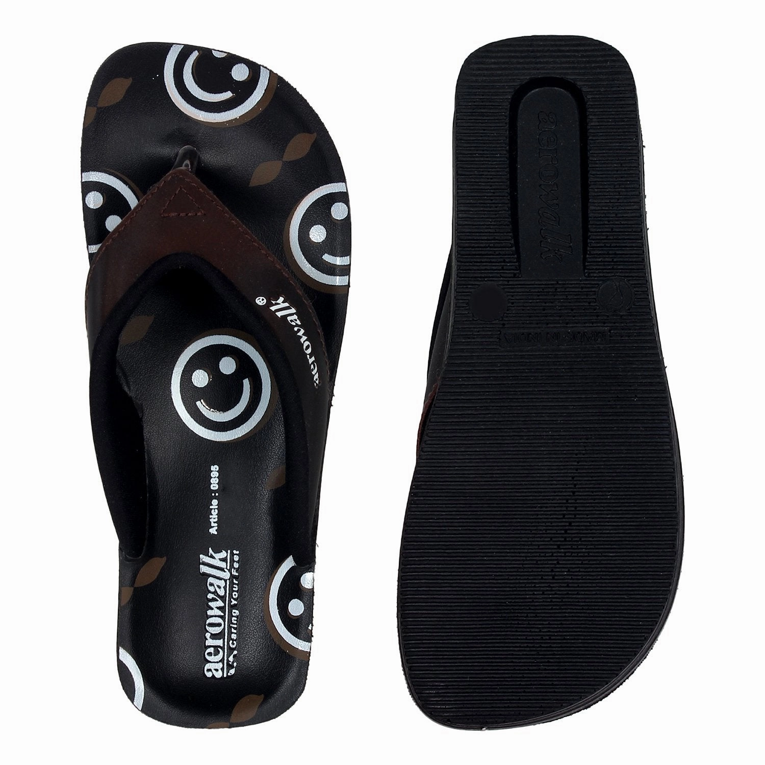 Aerowalk Women Slipper #0895 - COPPER Firmenverkauf Lammfell Pantoffeln