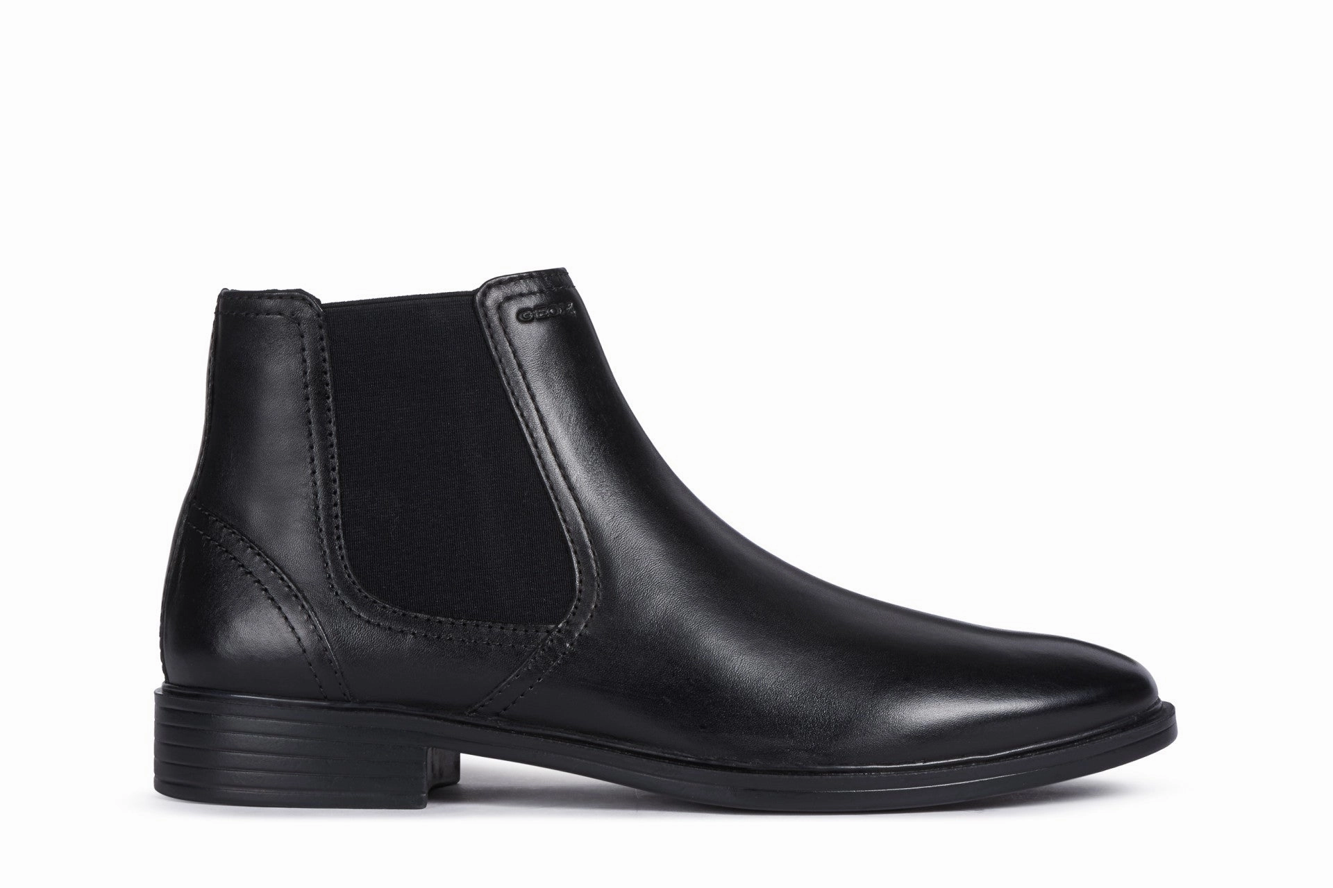 Chelsea Boots Height Increase GEOX GLADWIN sort chelseastvle med lynls
