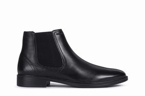 Rikard Chelsea Boot GEOX GLADWIN sort chelseastvle med lynls