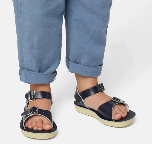 Saltwatersandals Sandale Surfer Marine Kinder Sandalen Mit Spitze