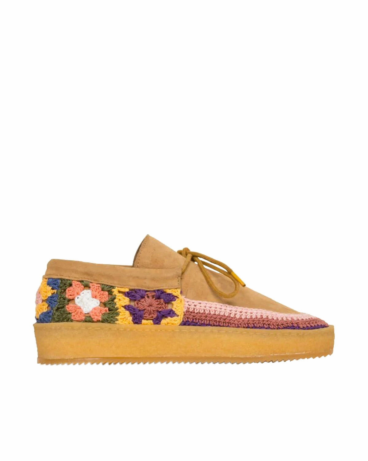 Lederschuhe Probleme Füße Laidback London Komo Crepe Saffron Suede