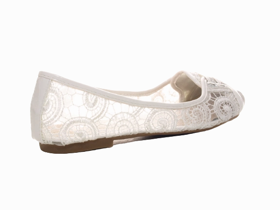 Komplette Lederschuhe Damen Slipper Halbschuhe Ballerina Loafer Mokassins Slip On Flats Freizeit White # 006-9