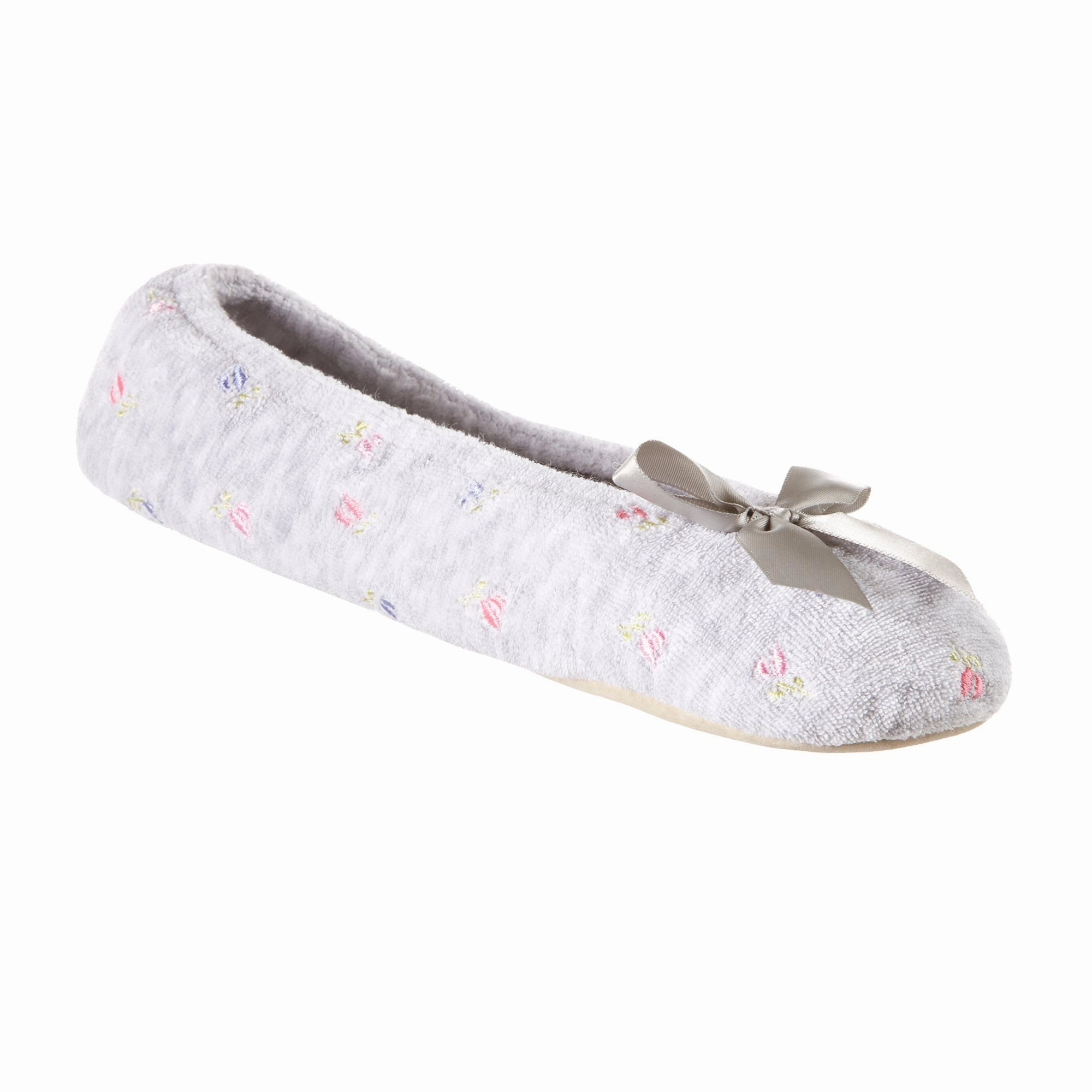 Filzpantoffeln Hausschuhe Pantoffeln Walks Women's Embroidered Terry Ballerina Slippers