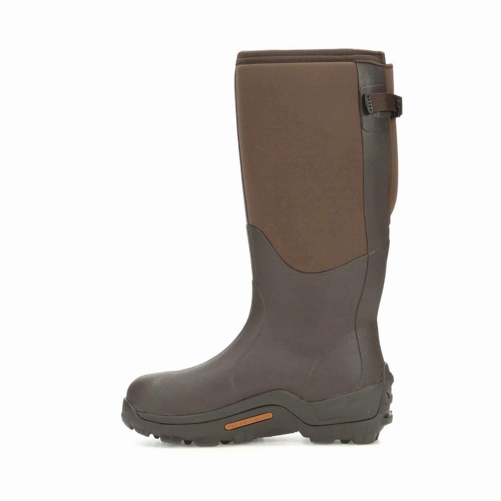 Herren Wetland Verstellbare Stiefel | Brown Motorrad Adventure Stiefel