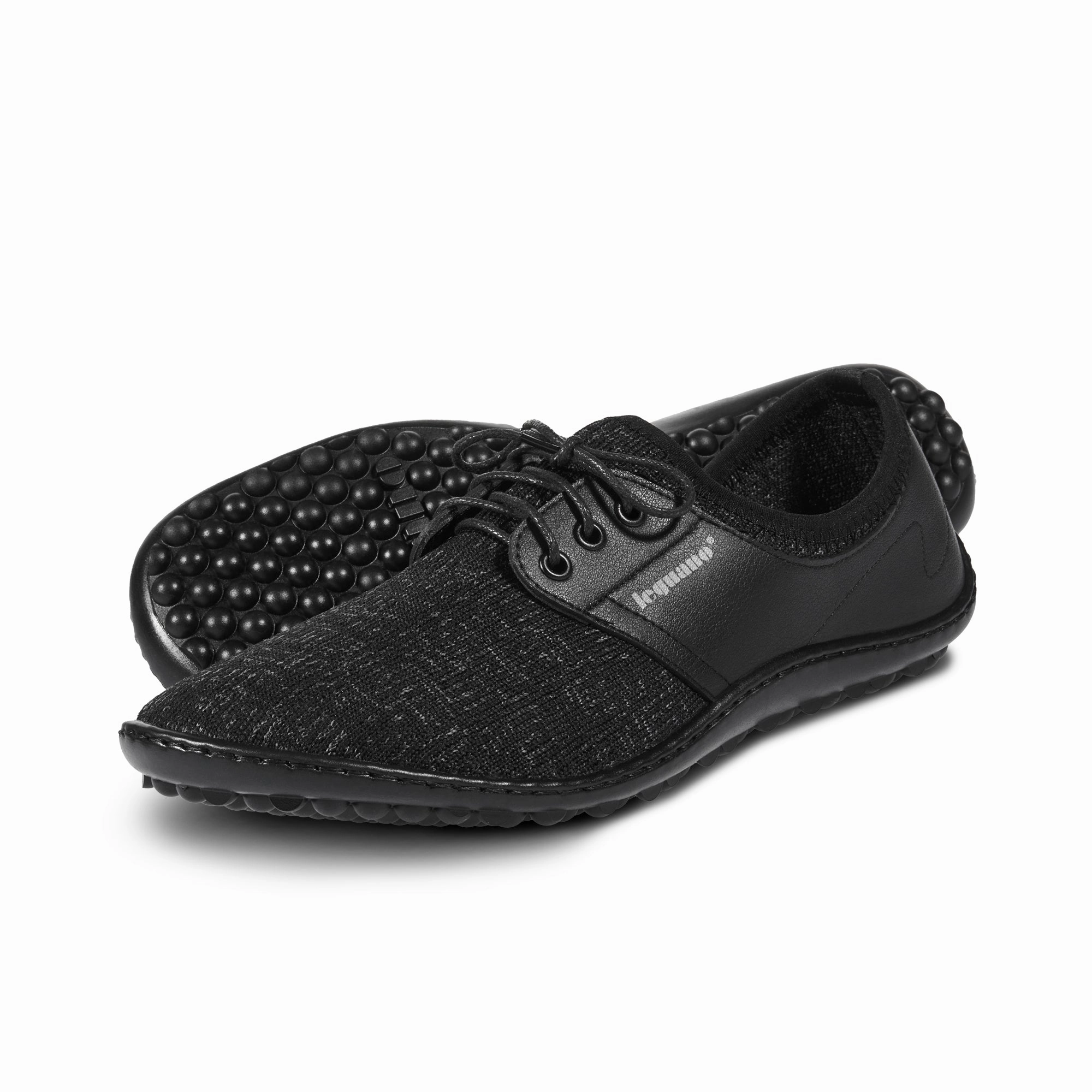 Holz Holländische Pantoffeln Leguano Juno - schwarz