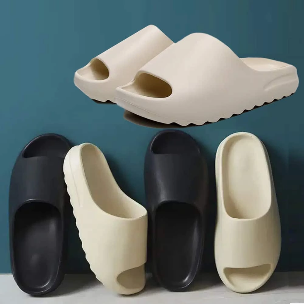 Hausschuhe / Pantoffeln - Weich und rutschfest - schwarz, grn oder wei - Wolkis Pantoffeln