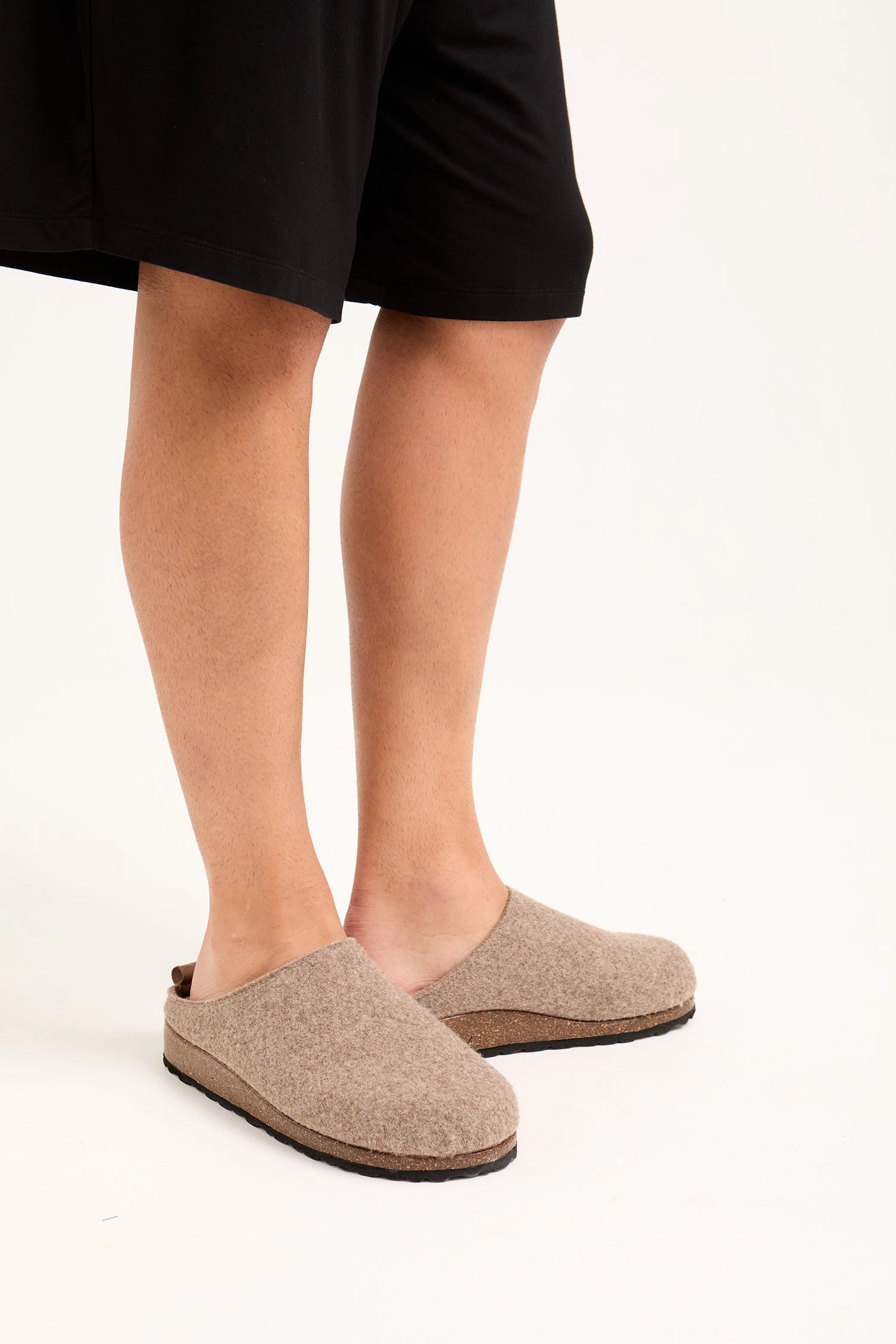 Mister You Jamie Mule Slippers in Mink Pantoffeln Antistatisch