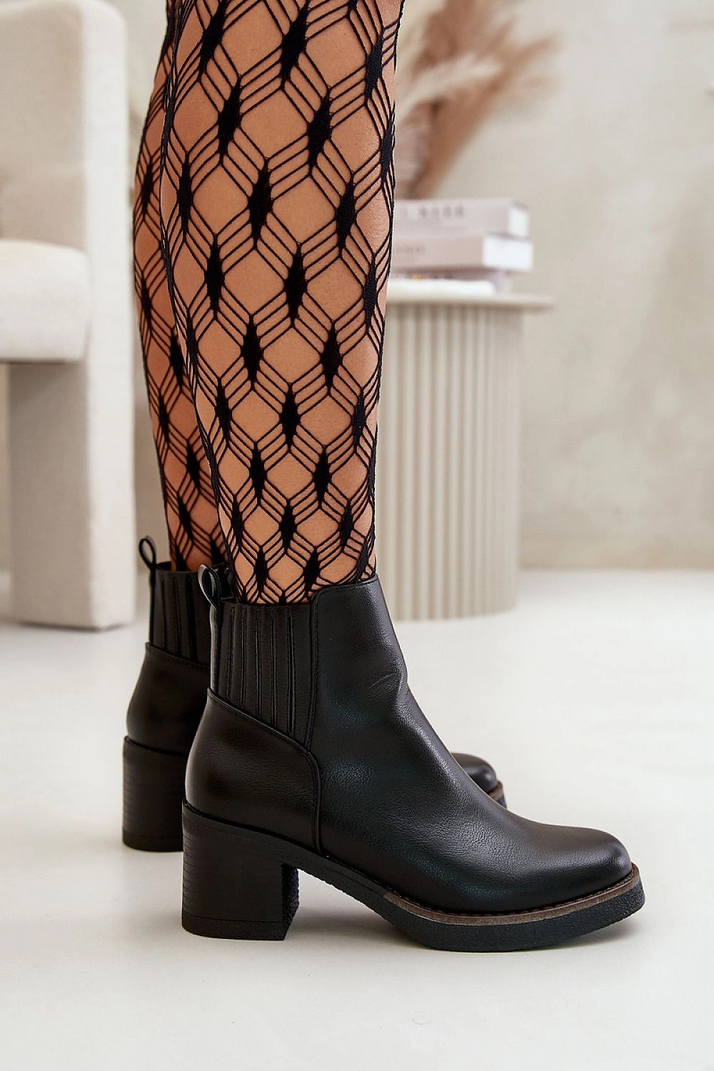 Heel boots model 199403 Step in style Copenhagen Chelsea-boots Cph1000