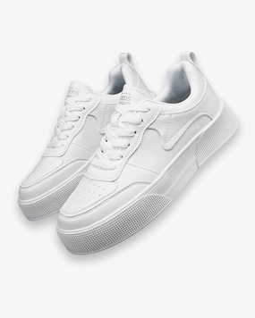 Herren Sportliche Sneaker | Weie Schuhe fr Komfort und Stil Leoparden Sneaker