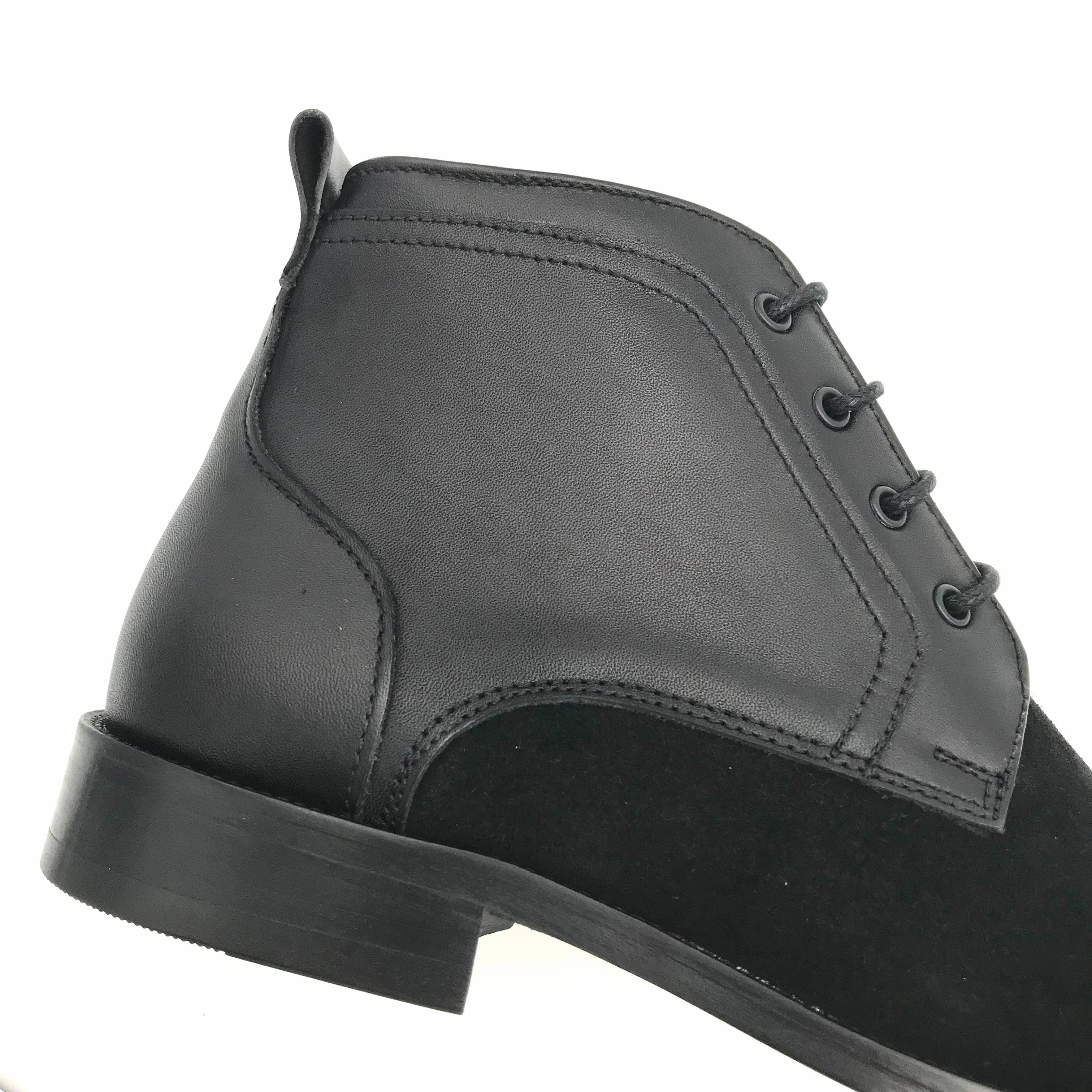 Stiefeletten Hugo Boss Herren Stiefeletten Elegant Leder - Schwarz