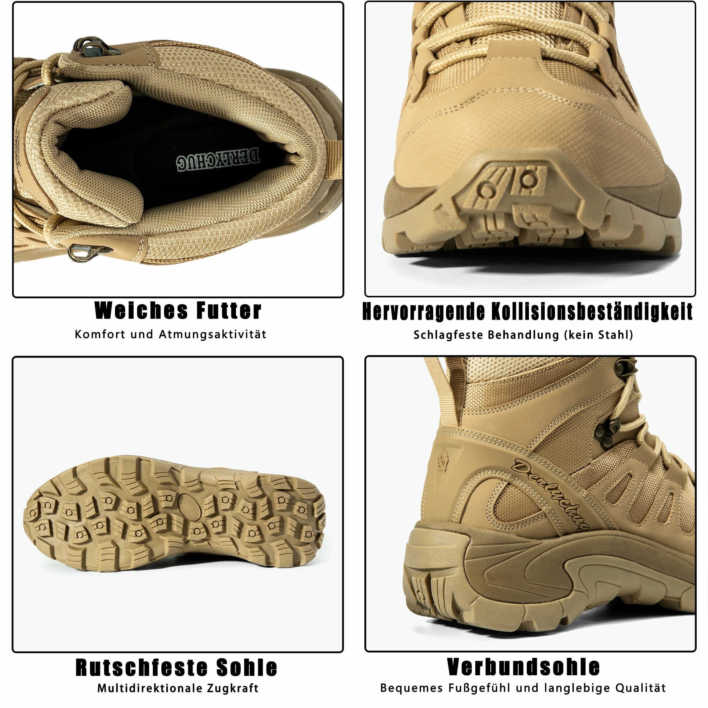 Wanderschuhe Rostock Herren Wanderschuhe  taktische Leichte Wste Stiefel