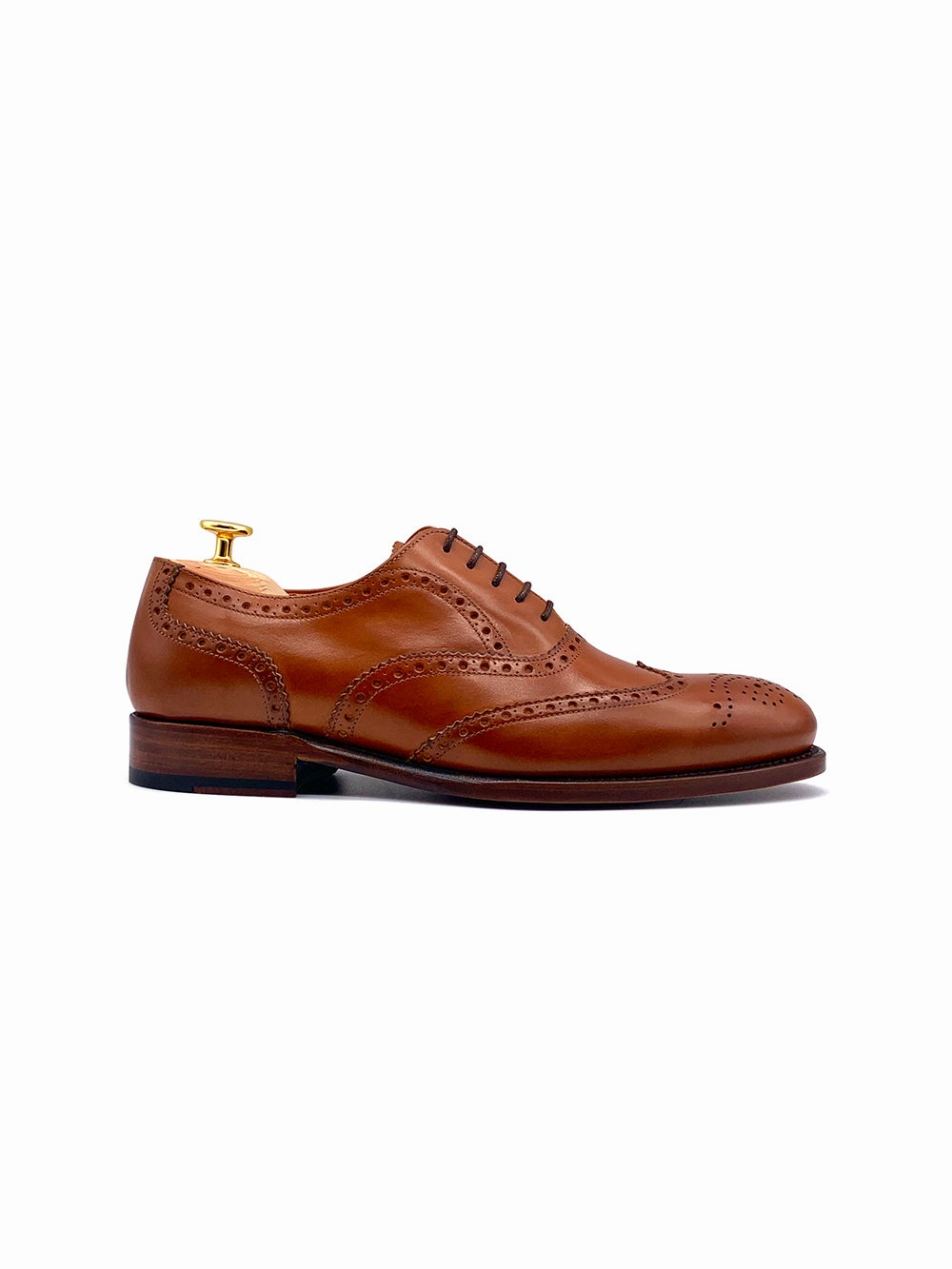 Herrenschuh Budapest Goodyear Welted - Kalbsleder Cognac ( Limited Edition ) Imprägnierung Lederschuhe