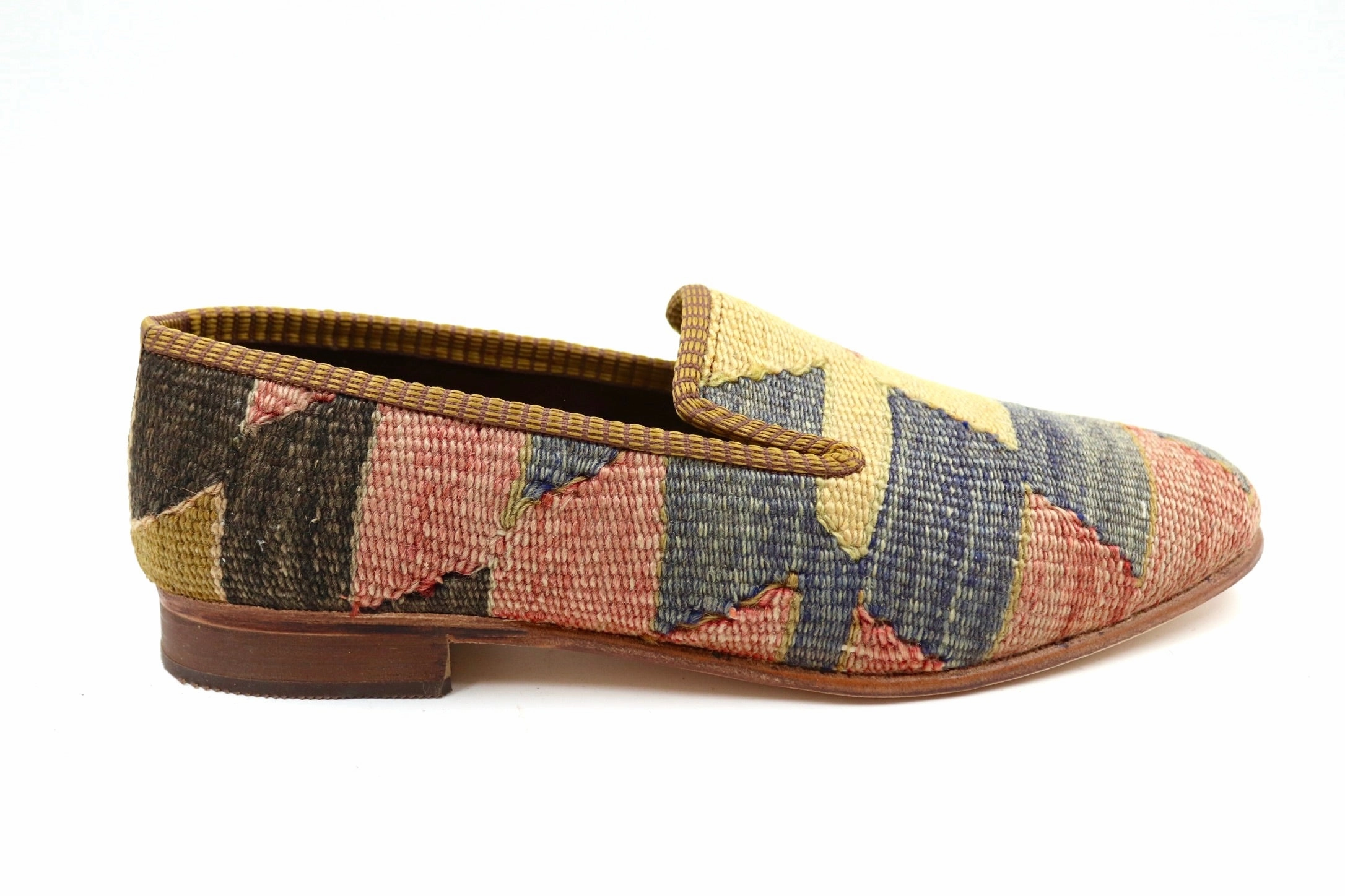 Hieronymus Gre 42 - Kelim Loafers Adrian Carrara Leather Tassel Loafers