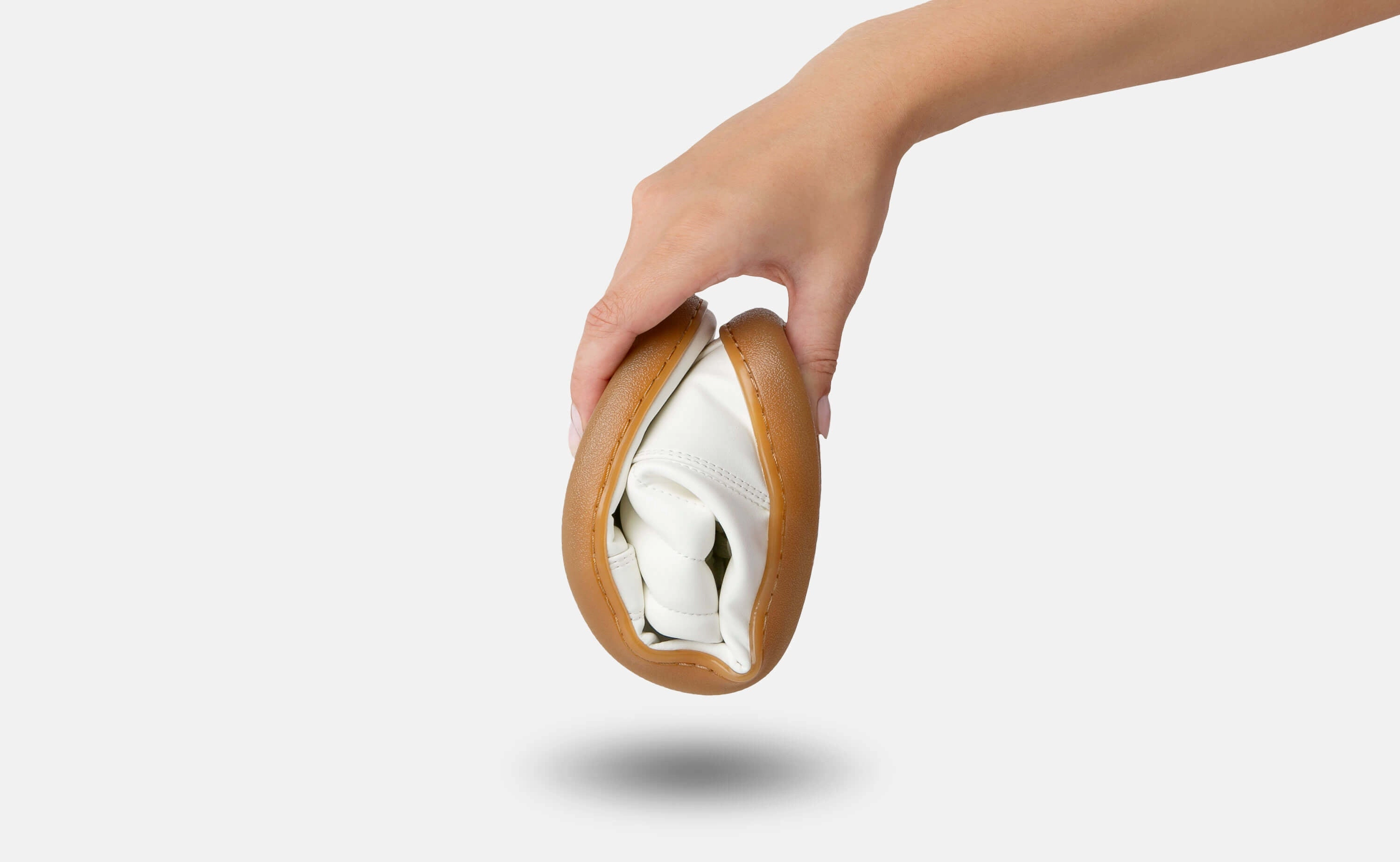 Timoshin Sneaker Highrise Luxe - Gum White