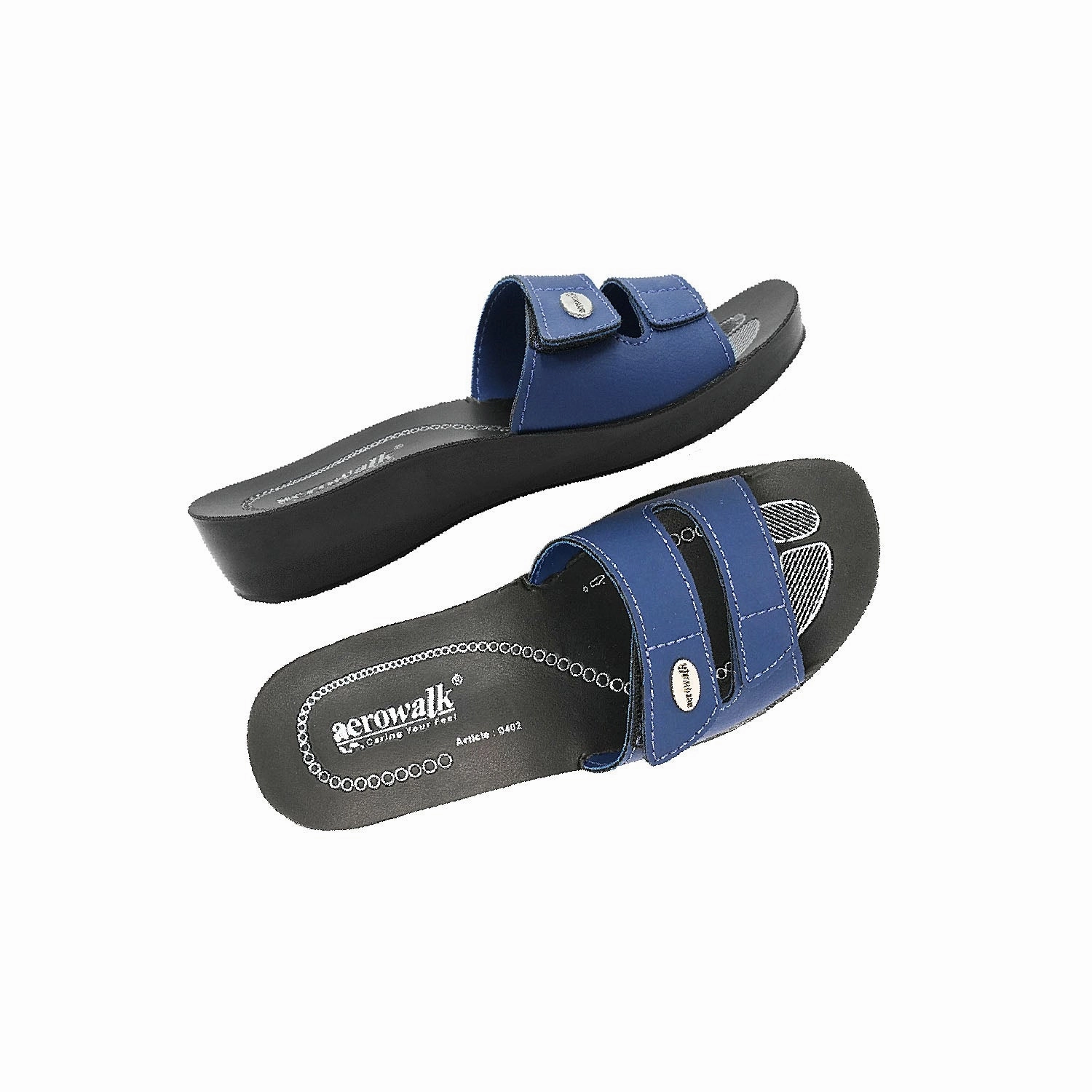 Sohlen Für Pantoffeln Aerowalk Women Slipper #0402 - BLUE