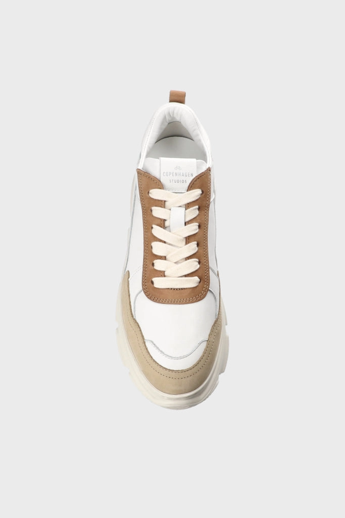 CPH40 LEATHER SNEAKER OFF WHITE NUT Sonic Sneaker