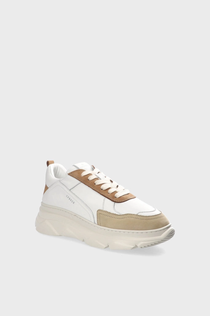 CPH40 LEATHER SNEAKER OFF WHITE NUT Old Money Sneaker