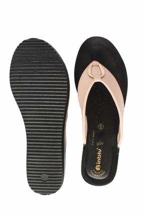 Inblu NUDE PINK Slipper with slip-on for female Pantoffeln Gr 48