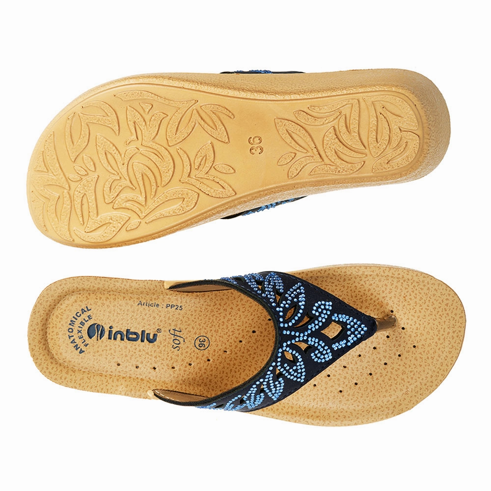 Pantoffeln Für Fahrer Inblu Women Slipper #PP25 - BLUE