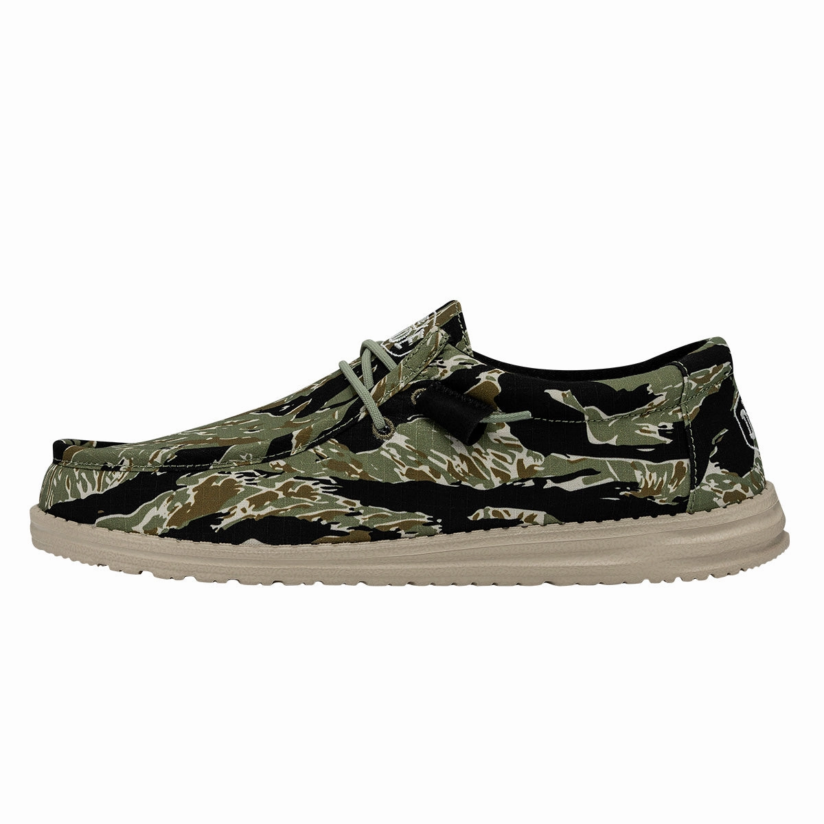 Lederschuhe Nachhaltig Wally Camouflage Herren - Tiger Stripe Camo