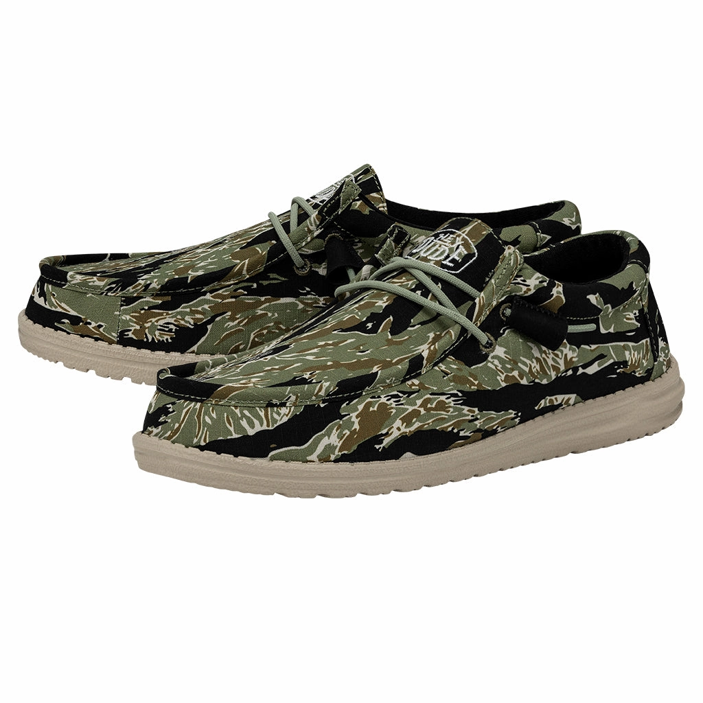 Lederschuhe Avanti Wally Camouflage Herren - Tiger Stripe Camo