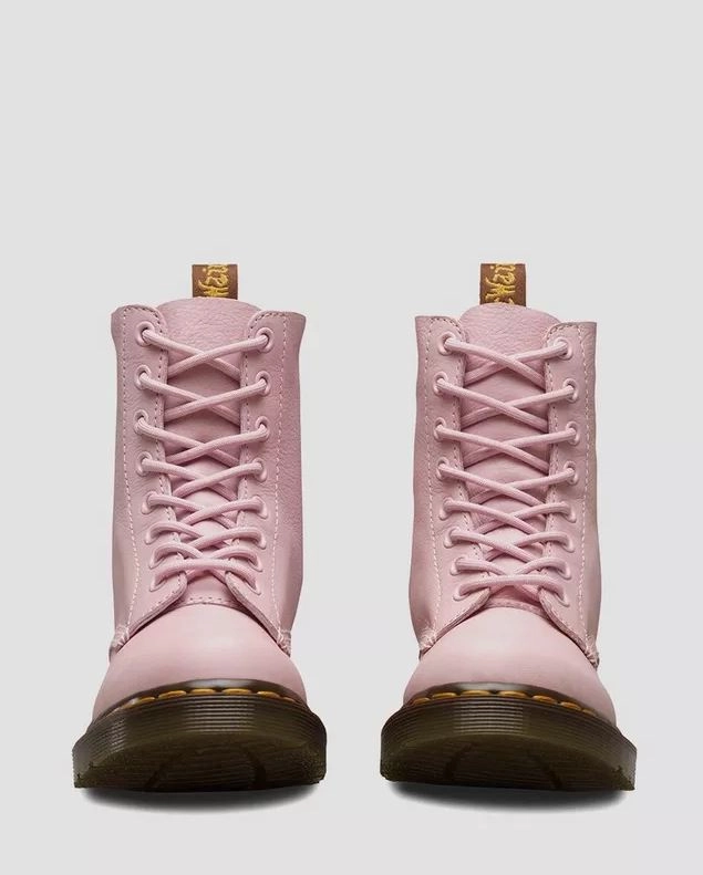 Smx 6 V2 Wp Stiefel Dr. Martens 8-Loch Stiefel 1460 PASCAL VIRGINIA LEDER STIEFEL Echtleder Bubblegum Pink 20102683