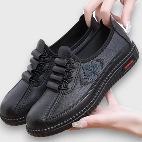 Ines  Orthopdische Lederschuhe | Premium Edition Fleckenentferner Lederschuhe