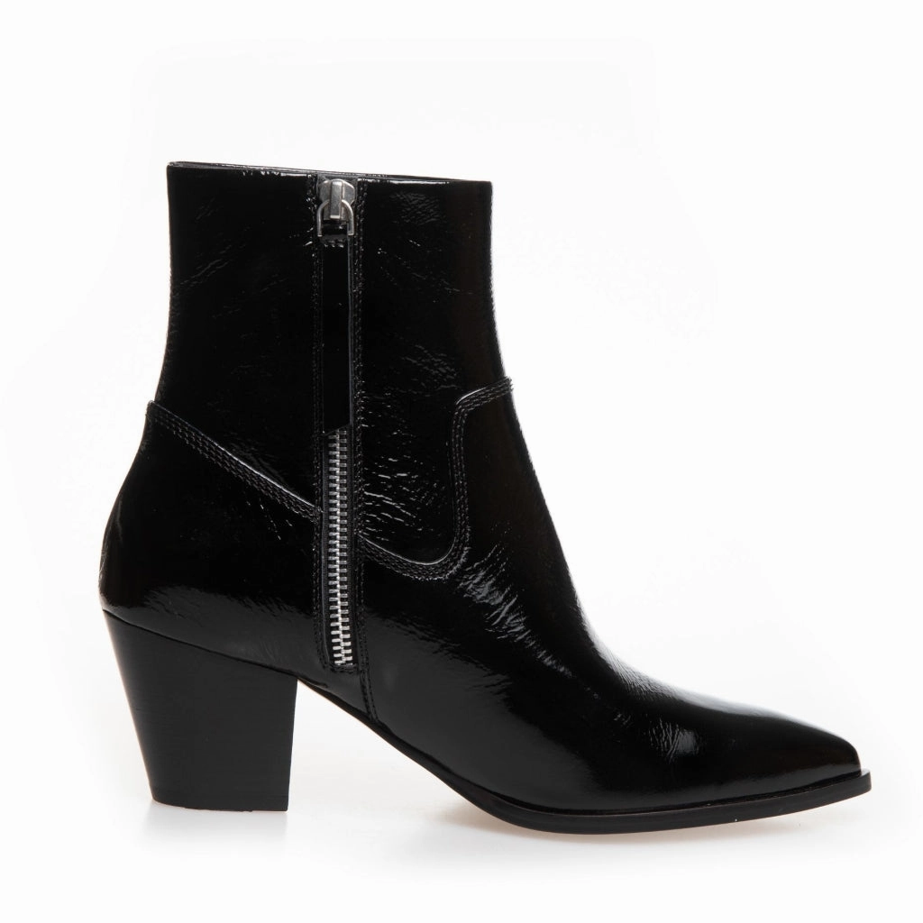 IT'S ALL ABOUT WALKING - PATENT - BLACK PATENT Wikinger Stiefel