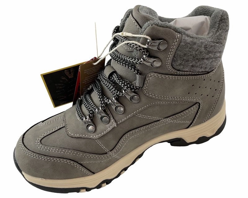 Jane Kain Supersoft Damen Botts252 968 LT.GREY  Tex=Wasserabweisend Imperial Riding Stiefel Schnürung