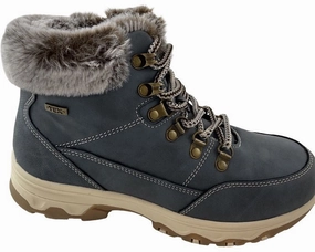 Clara Stiefel Jane Kain Supersoft Damen Botts 252 969 BLUE  Tex=Wasserabweisend