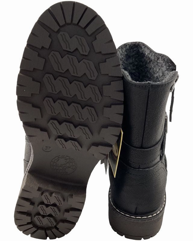 Jane Klain Supersoft Damen Botts 254 741 BLACK   Tex=Wasserabweisend Stiefel Leder Schmaler Schaft