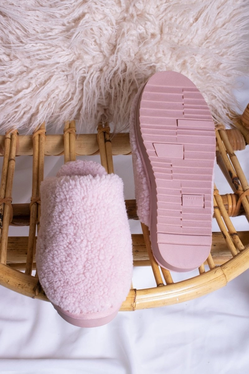 Schuhe Gefüttert Aldi Pantoffeln Jude Mule Slippers in Rose