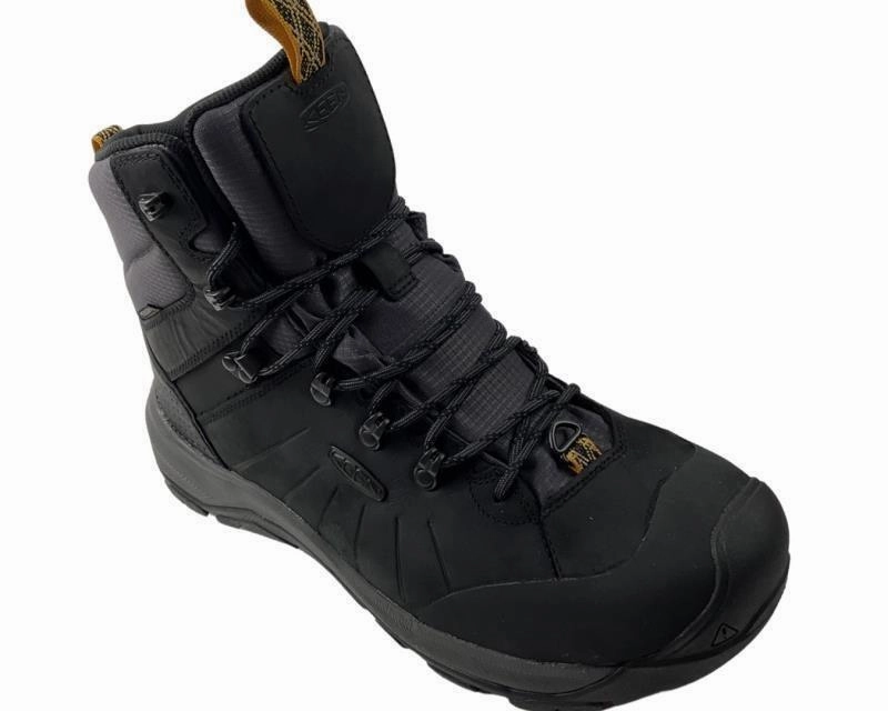Keen Herren Stiefel REVEL IV MID POLAR M 1023618 Schwarz Stiefel Paris Texas