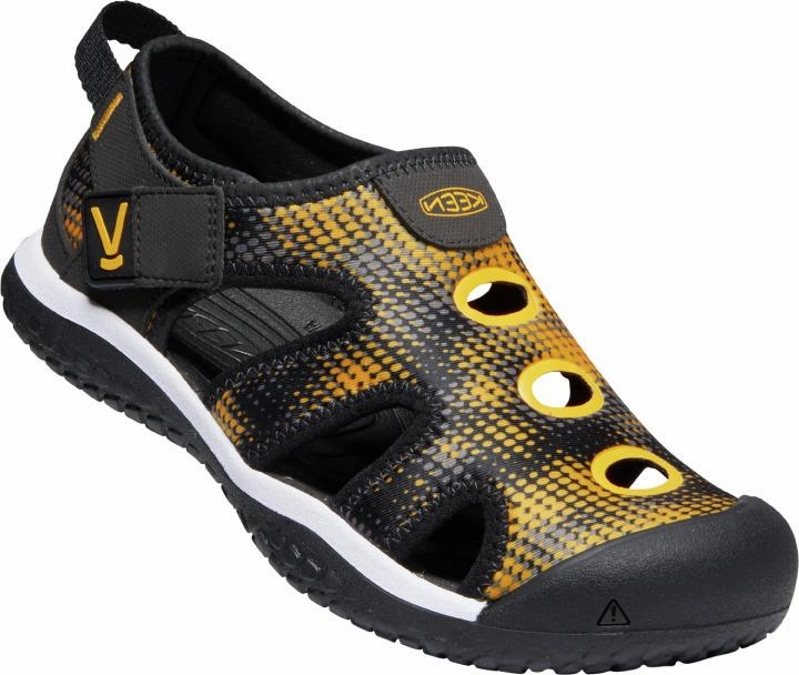 Sandalen Mit Ketten Keen Jungen Sandalen Stingray Gelb Schwarz