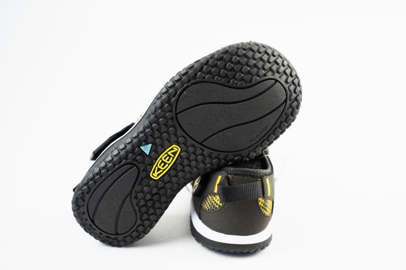 Keen Jungen Sandalen Stingray Gelb Schwarz Zalando Flache Sandalen